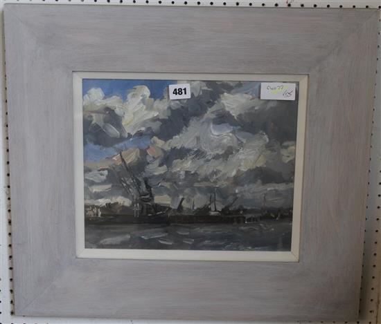 Oil, Falmouth Docks